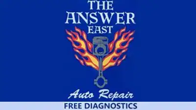 The Answer Auto Repair East Logo